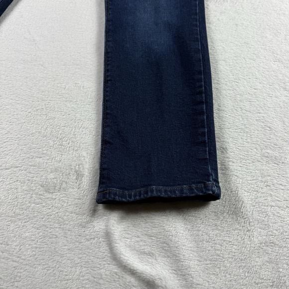Mott & Bow Jeans Mens 34x30 Blue Slim Stretch Preppy Mid Rise Dark Wash Denim - Picture 3 of 16